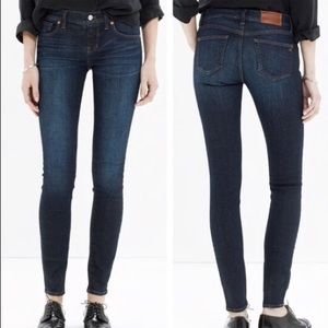 Madewell Skinny Skinny Jeans in Waterfall Wash 27